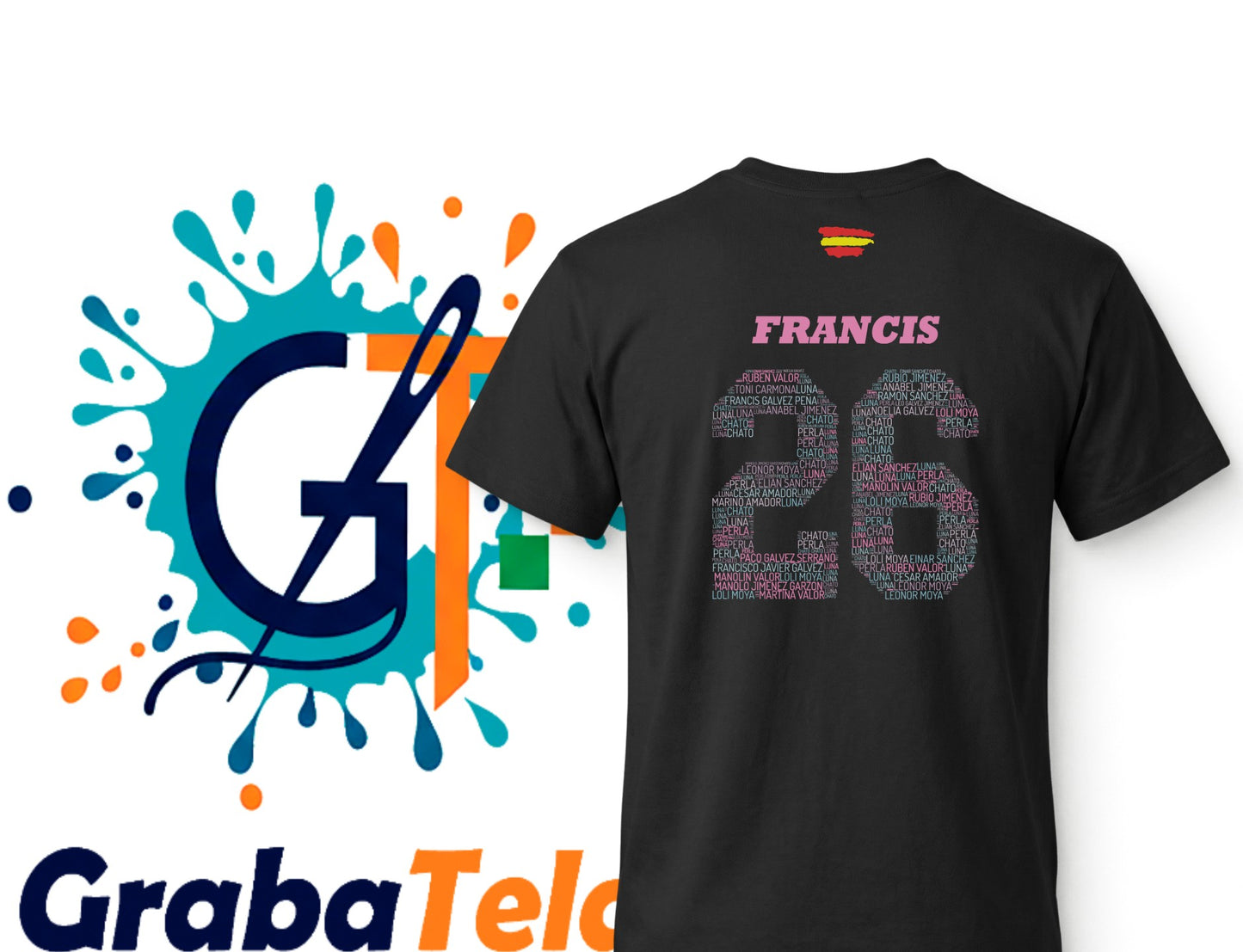CAMISETA GRADUACIONES