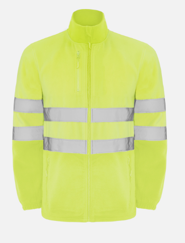 Chaqueta polar alta visibilidad