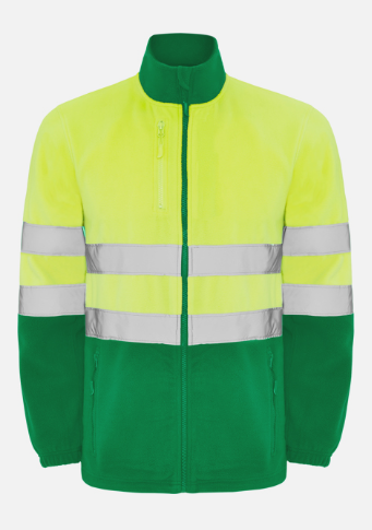 Chaqueta polar alta visibilidad