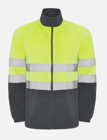 Chaqueta polar alta visibilidad