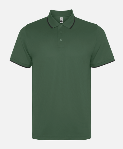 Polo técnico manga corta unisex