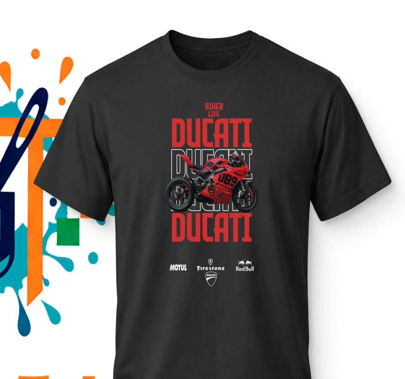 CAMISETA MOTERA