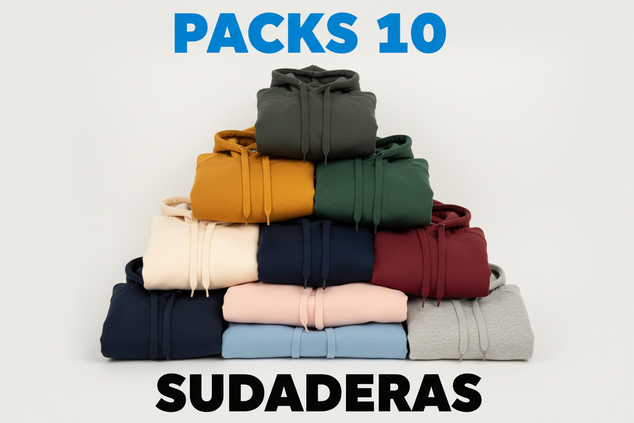 PACKS 10 CAMISETAS